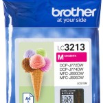 Brother LC-3213 Γνήσιο Μελάνι Εκτυπωτή InkJet Ματζέντα (LC-3213M)