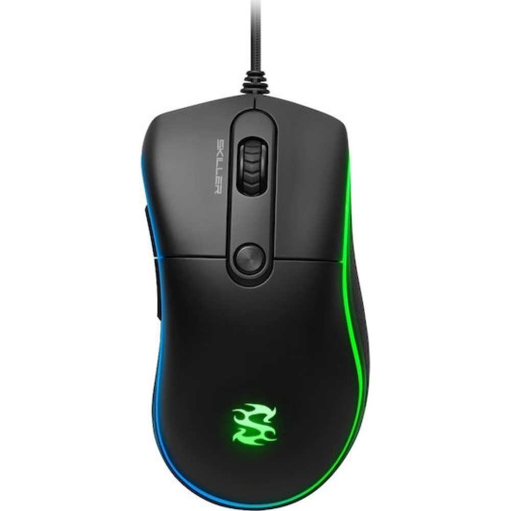 Sharkoon Skiller SGM2 Gaming Ποντίκι 6400 DPI Πράσινο