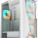 Gigabyte C301 Glass V2 Gaming Midi Tower Κουτί Υπολογιστή με RGB Φωτισμό Λευκό
