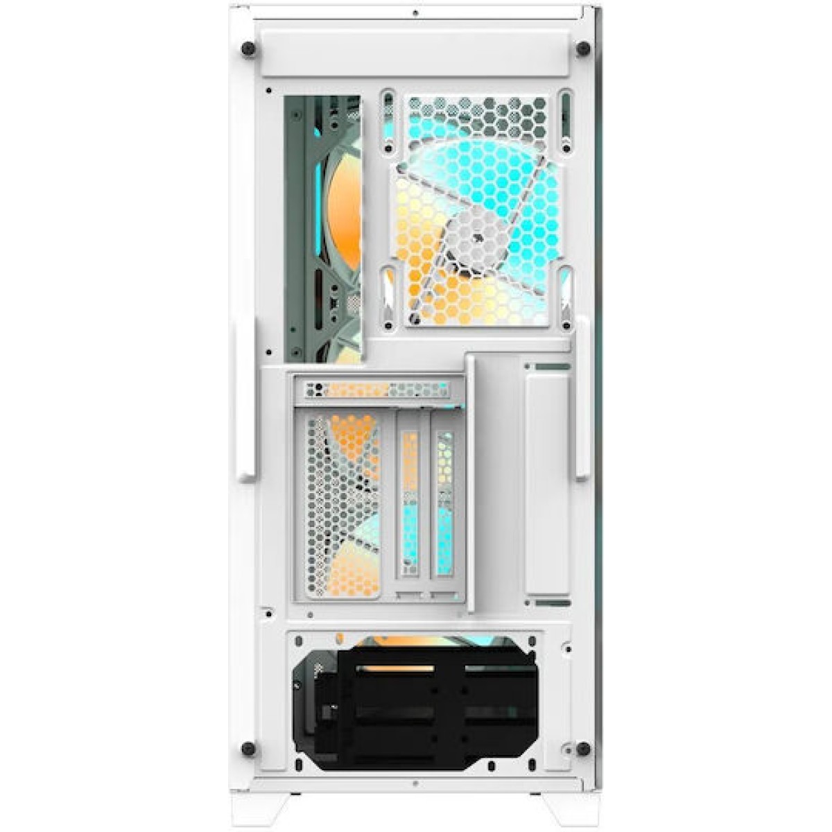 Gigabyte C301 Glass V2 Gaming Midi Tower Κουτί Υπολογιστή με RGB Φωτισμό Λευκό