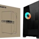 Gigabyte C301 Glass V2 Gaming Midi Tower Κουτί Υπολογιστή με RGB Φωτισμό Μαύρο