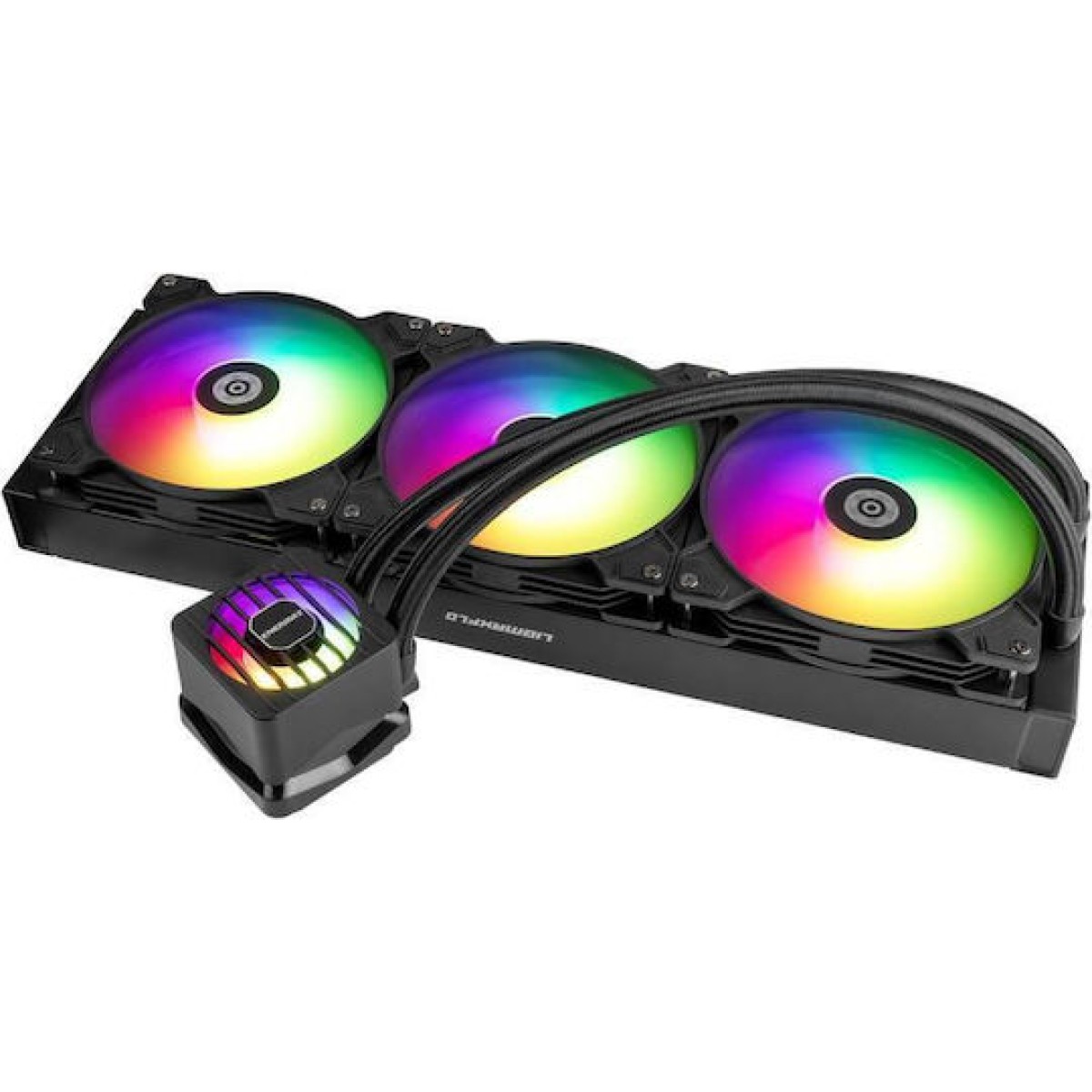 Enermax LIQMAXFLO Υδρόψυξη Επεξεργαστή Τριπλού Ανεμιστήρα 140mm για Socket AM4/AM5/1700/1200/115x με ARGB Φωτισμό
