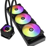 Enermax LIQMAXFLO Υδρόψυξη Επεξεργαστή Τριπλού Ανεμιστήρα 140mm για Socket AM4/AM5/1700/1200/115x με ARGB Φωτισμό