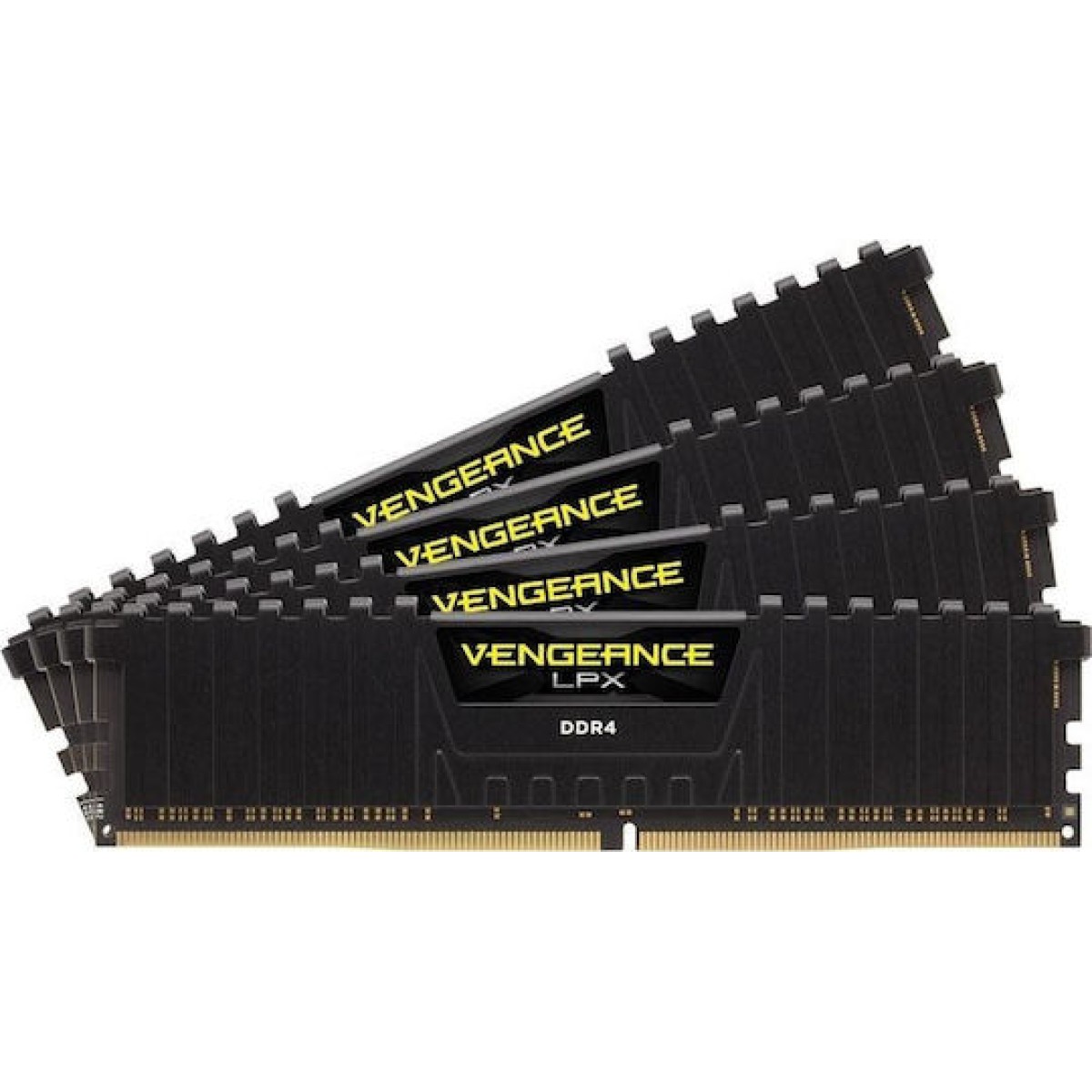 Corsair Vengeance LPX DDR4 32GB RAM με 4x8GB Modules και Ταχύτητα 3200 για Desktop