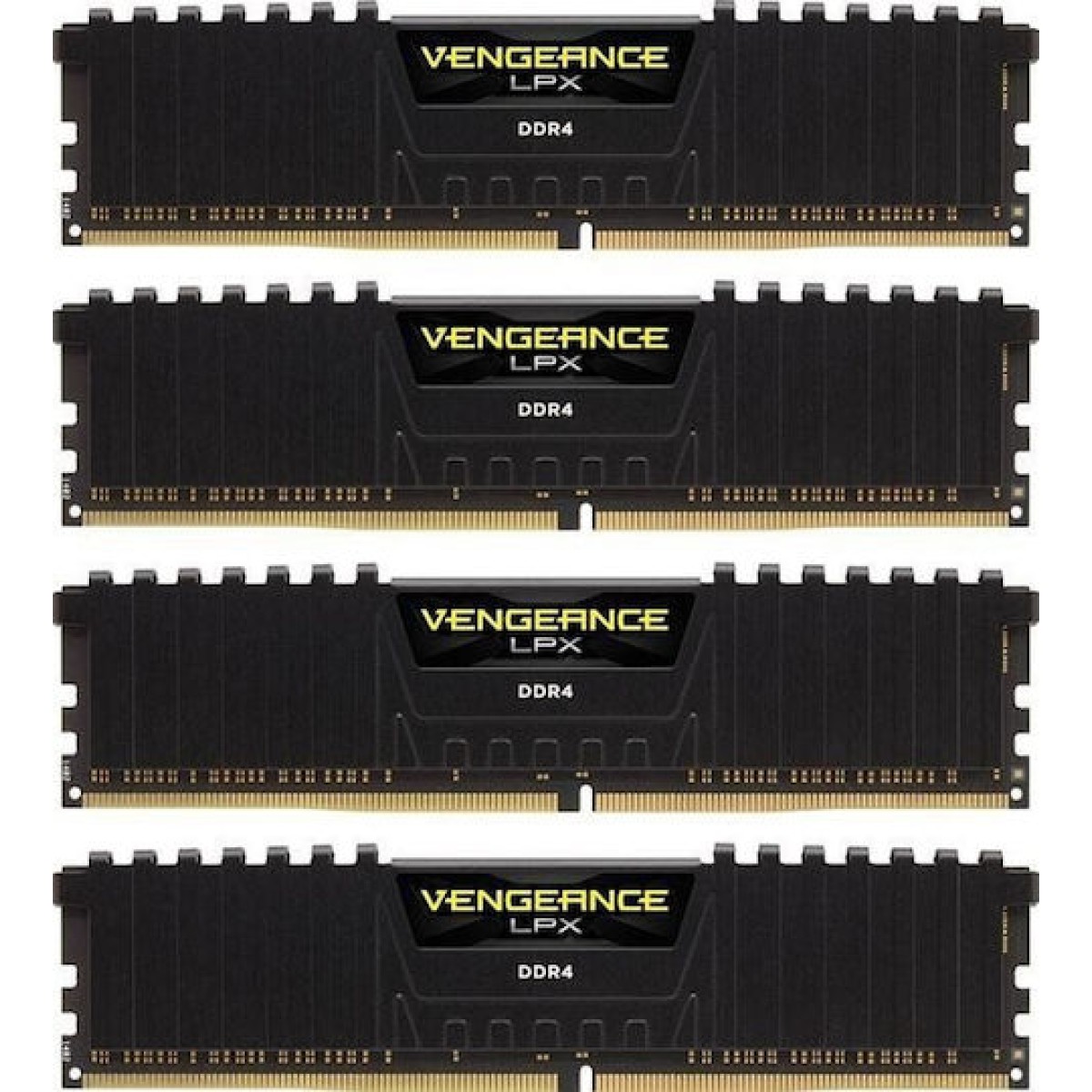 Corsair Vengeance LPX DDR4 32GB RAM με 4x8GB Modules και Ταχύτητα 3200 για Desktop