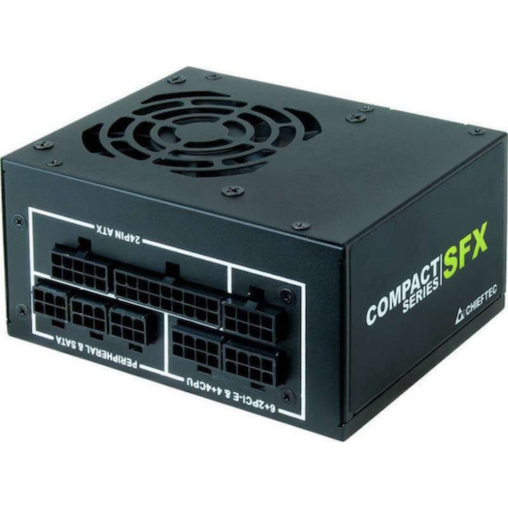 Chieftec Compact SFX 650W Μαύρο Τροφοδοτικό Υπολογιστή Full Modular 80 Plus Gold