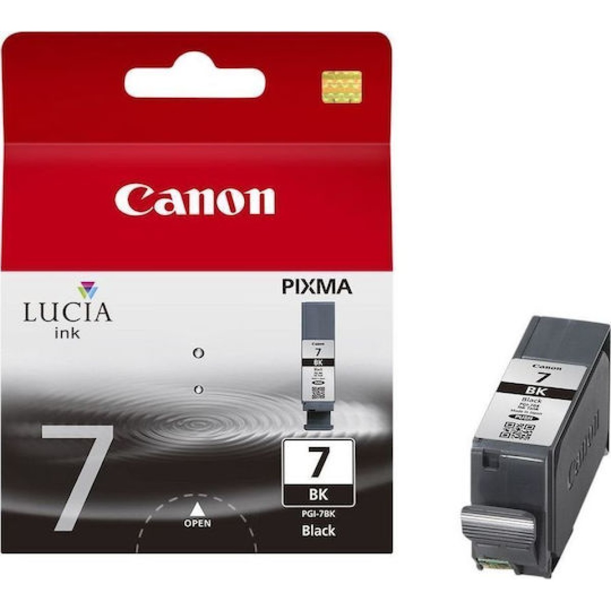 Canon PGI-7 Γνήσιο Μελάνι Εκτυπωτή InkJet Μαύρο (2444B001)