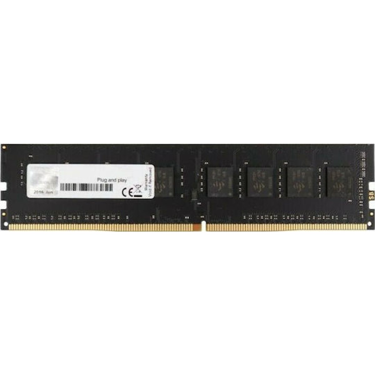 G.Skill Value DDR4 με Module 1x4GB και Ταχύτητα 2400 για Desktop