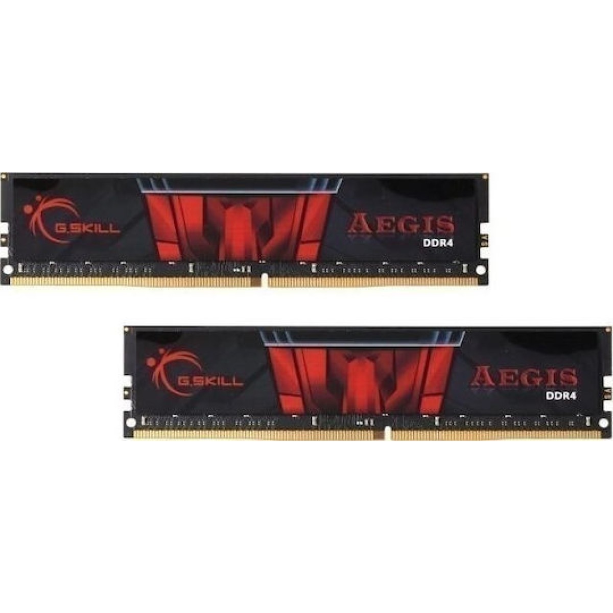 G.Skill Aegis DDR4 8GB RAM με 2x4GB Modules και Ταχύτητα 2400 για Desktop