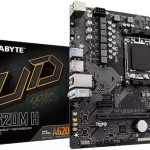 Gigabyte A620M H rev. 1.0 Motherboard Micro ATX με AMD AM5 Socket