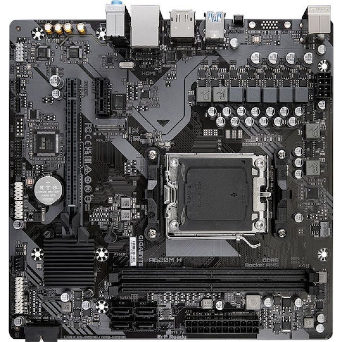 Gigabyte A620M H rev. 1.0 Motherboard Micro ATX με AMD AM5 Socket