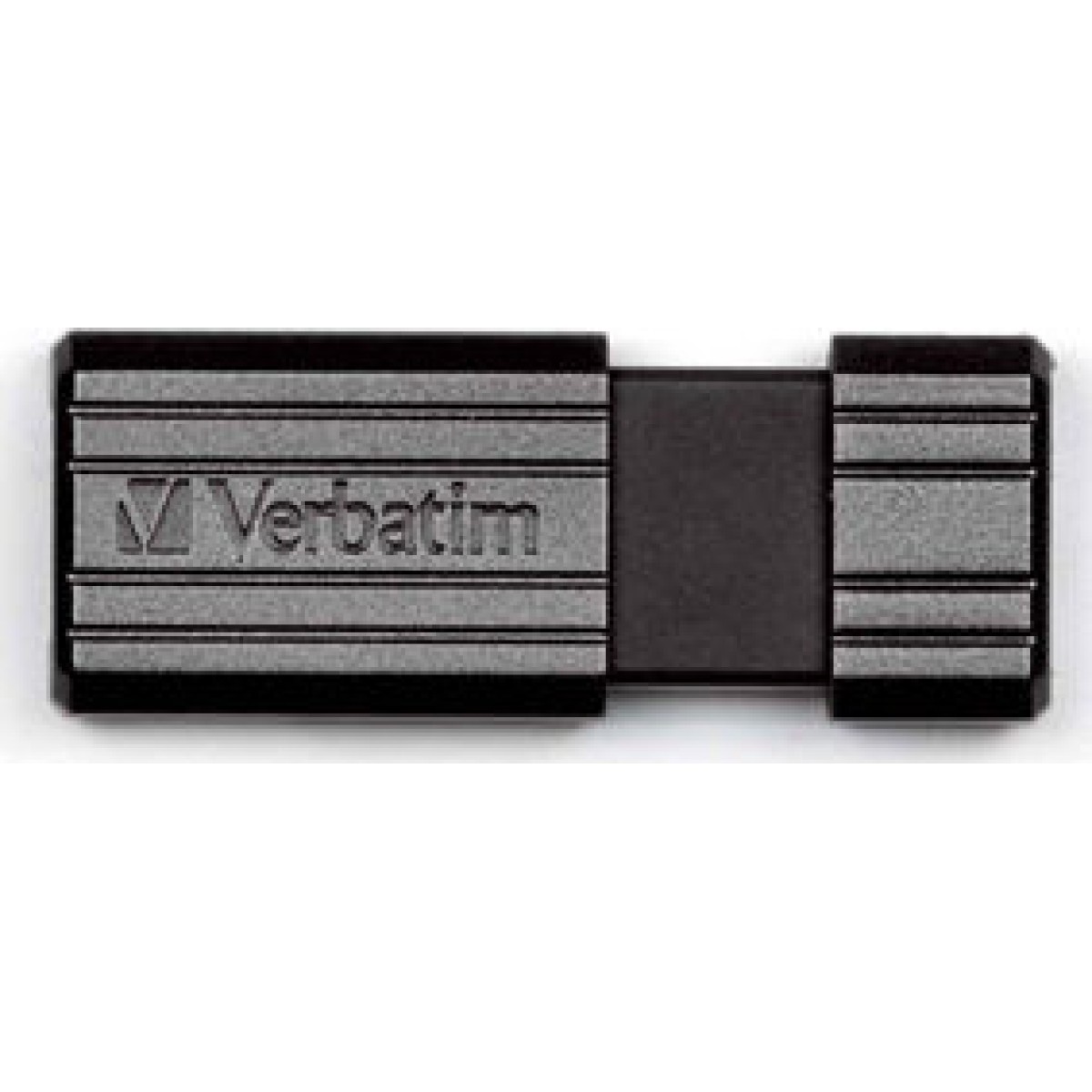 Verbatim PinStripe 8GB USB 2.0 Stick Μαύρο