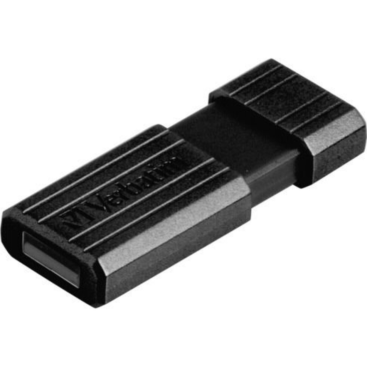 Verbatim PinStripe 8GB USB 2.0 Stick Μαύρο