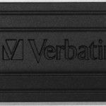 Verbatim PinStripe 32GB USB 2.0 Stick Μαύρο