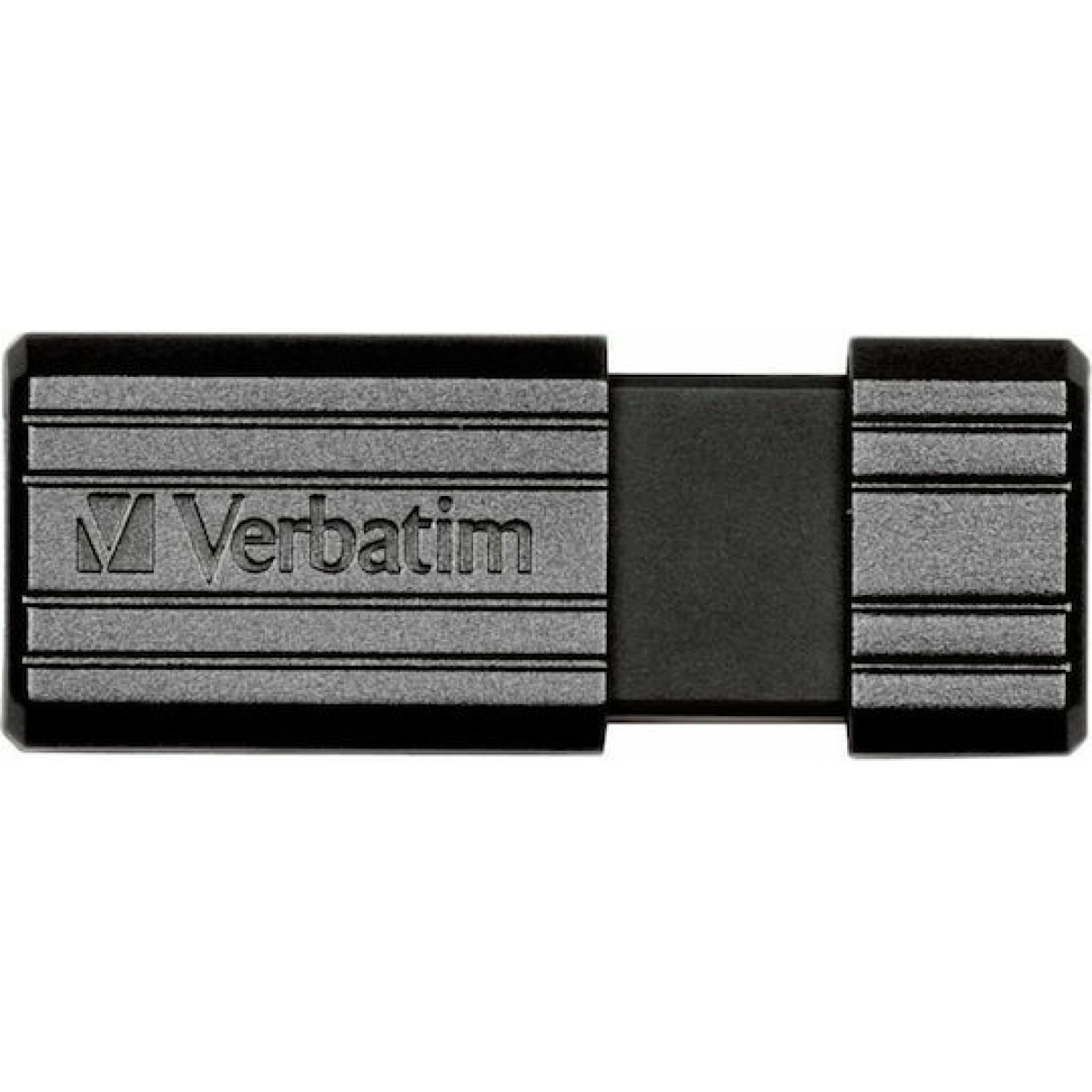 Verbatim PinStripe 32GB USB 2.0 Stick Μαύρο