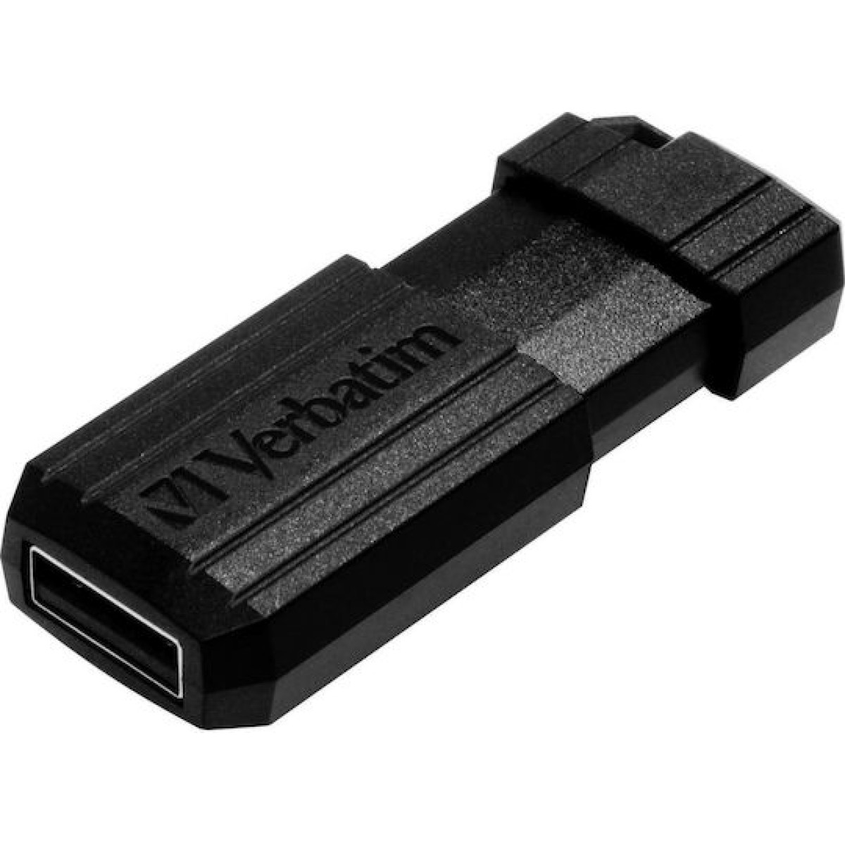 Verbatim PinStripe 32GB USB 2.0 Stick Μαύρο