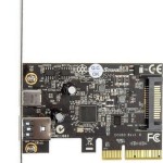 Silverstone Κάρτα PCI σε 2 θύρες Type-C / USB 3.1 ECU03