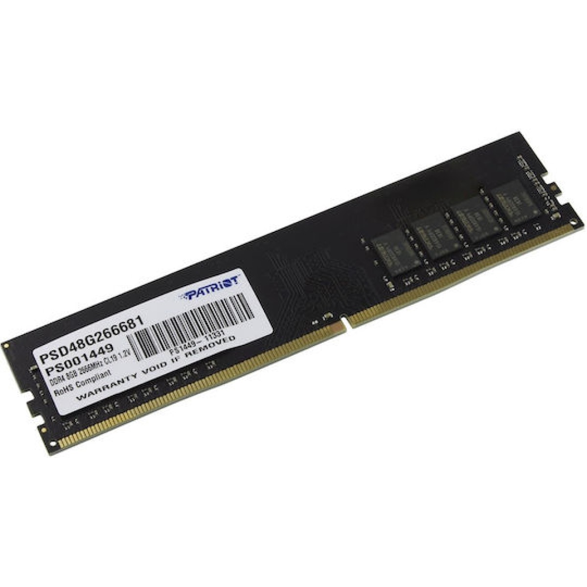 Patriot Signature Line DDR4 με Module 1x8GB και Ταχύτητα 2666 για Desktop