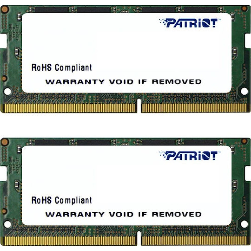 Patriot DDR4 με Module 1x16GB και Ταχύτητα 2400 για Laptop