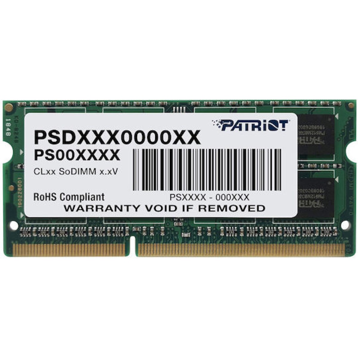 Patriot DDR4 με Module 1x16GB και Ταχύτητα 2400 για Laptop