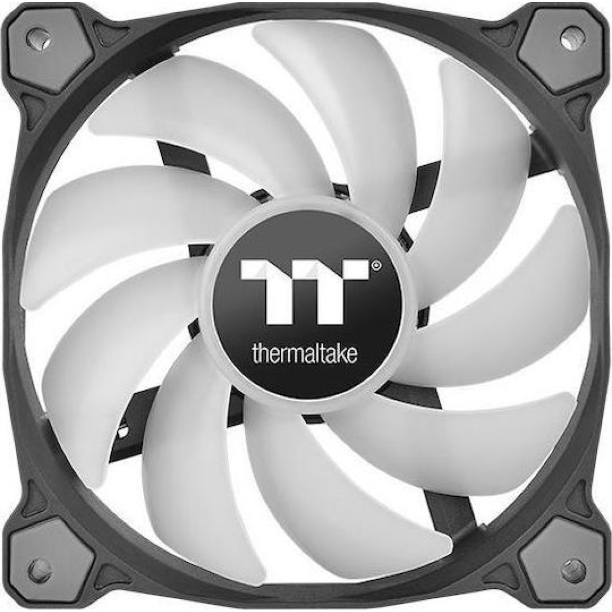 Thermaltake Pure Plus 12 RGB Radiator Fan TT Premium Case Fan 120mm με Σύνδεση 4-Pin PWM 3τμχ