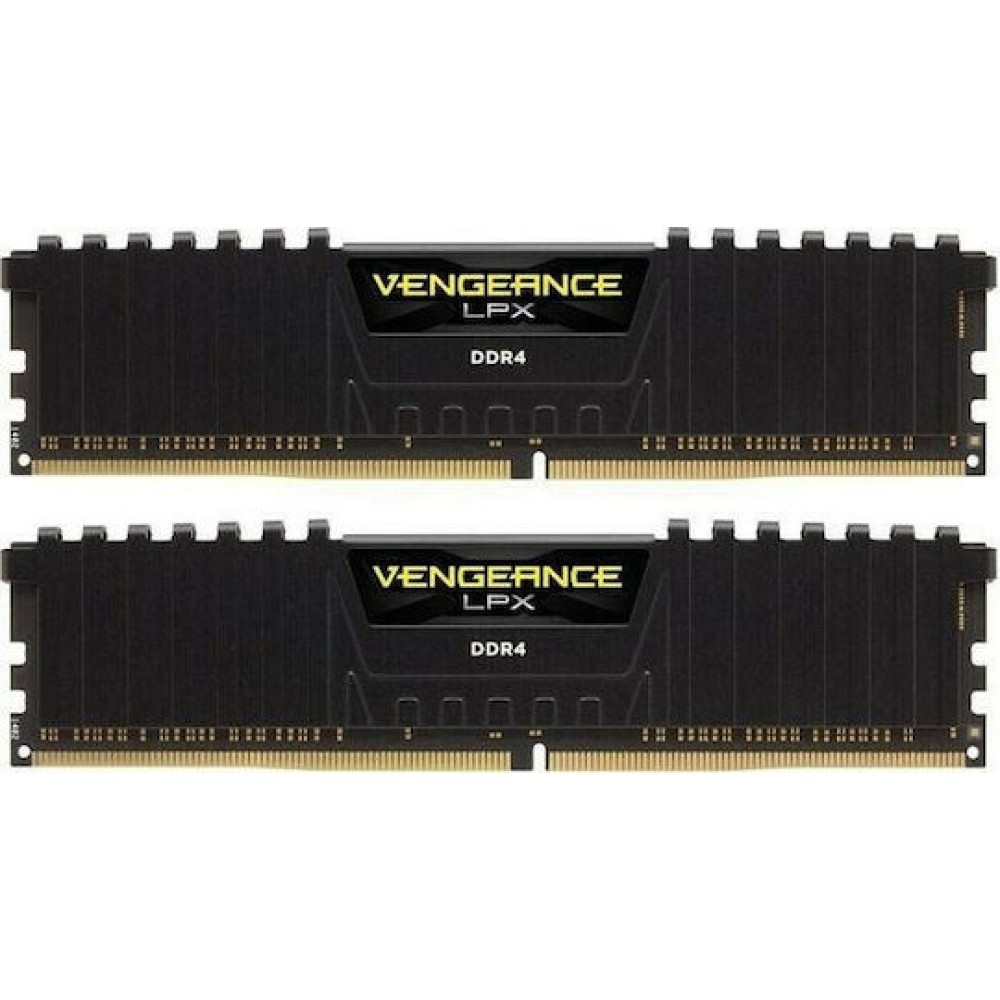 Corsair Vengeance LPX DDR4 16GB RAM με 2x8GB Modules και Ταχύτητα 2933 για Desktop