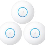 Ubiquiti UniFi nanoHD Access Point Wi‑Fi 5 Dual Band (2.4 & 5GHz) σε Τριπλό Kit