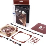 Noctua NF-A12x25 ULN Case Fan 120mm με Σύνδεση 3-Pin Καφέ