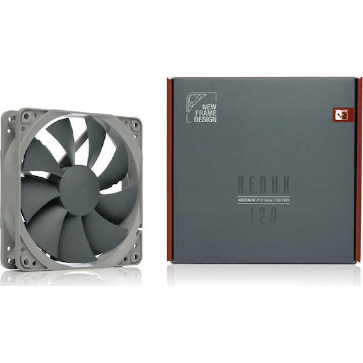 Noctua NF-P12 redux-1700 Case Fan 120mm με Σύνδεση 4-Pin PWM Γκρι