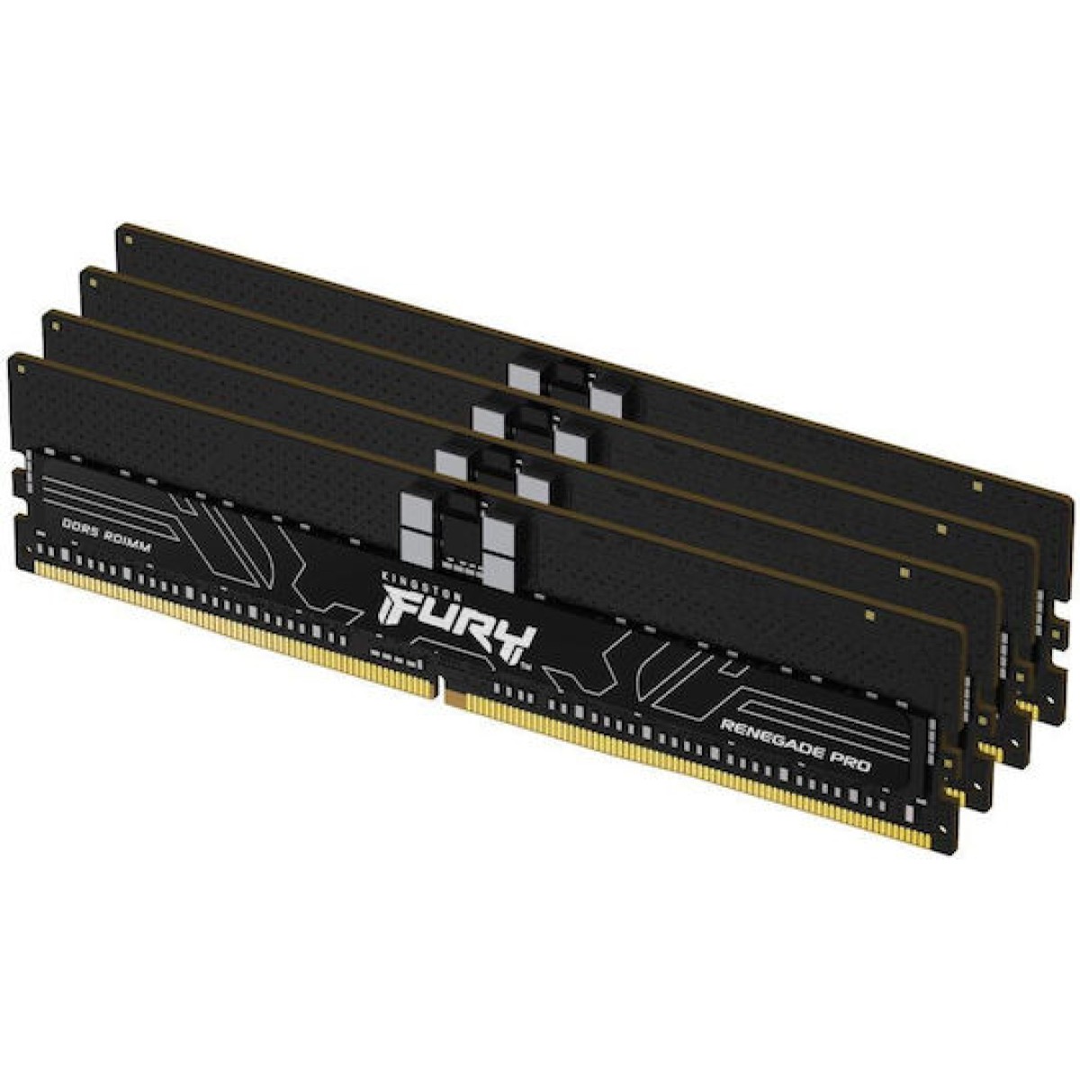Kingston Fury Renegade Pro DDR5 128GB RAM με 4x32GB Modules και Ταχύτητα 6000 για Desktop