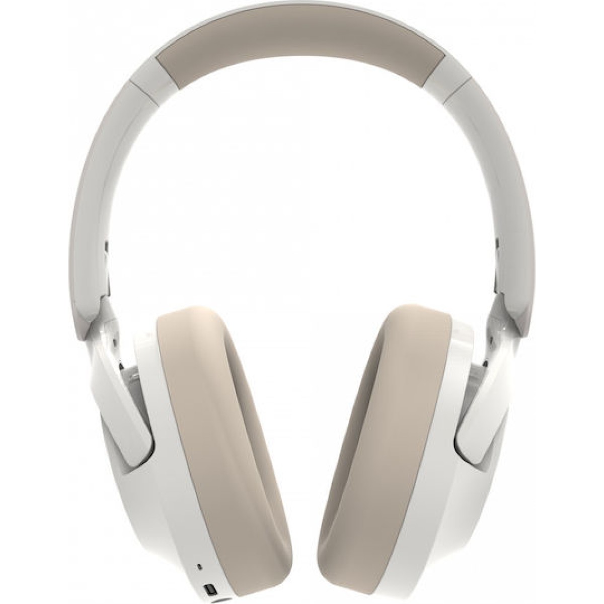 Creative Zen Hybrid 2 Ασύρματα / Ενσύρματα Over Ear Ακουστικά με 67 ώρες Λειτουργίας και Quick Charge Cream