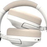 Creative Zen Hybrid 2 Ασύρματα / Ενσύρματα Over Ear Ακουστικά με 67 ώρες Λειτουργίας και Quick Charge Cream