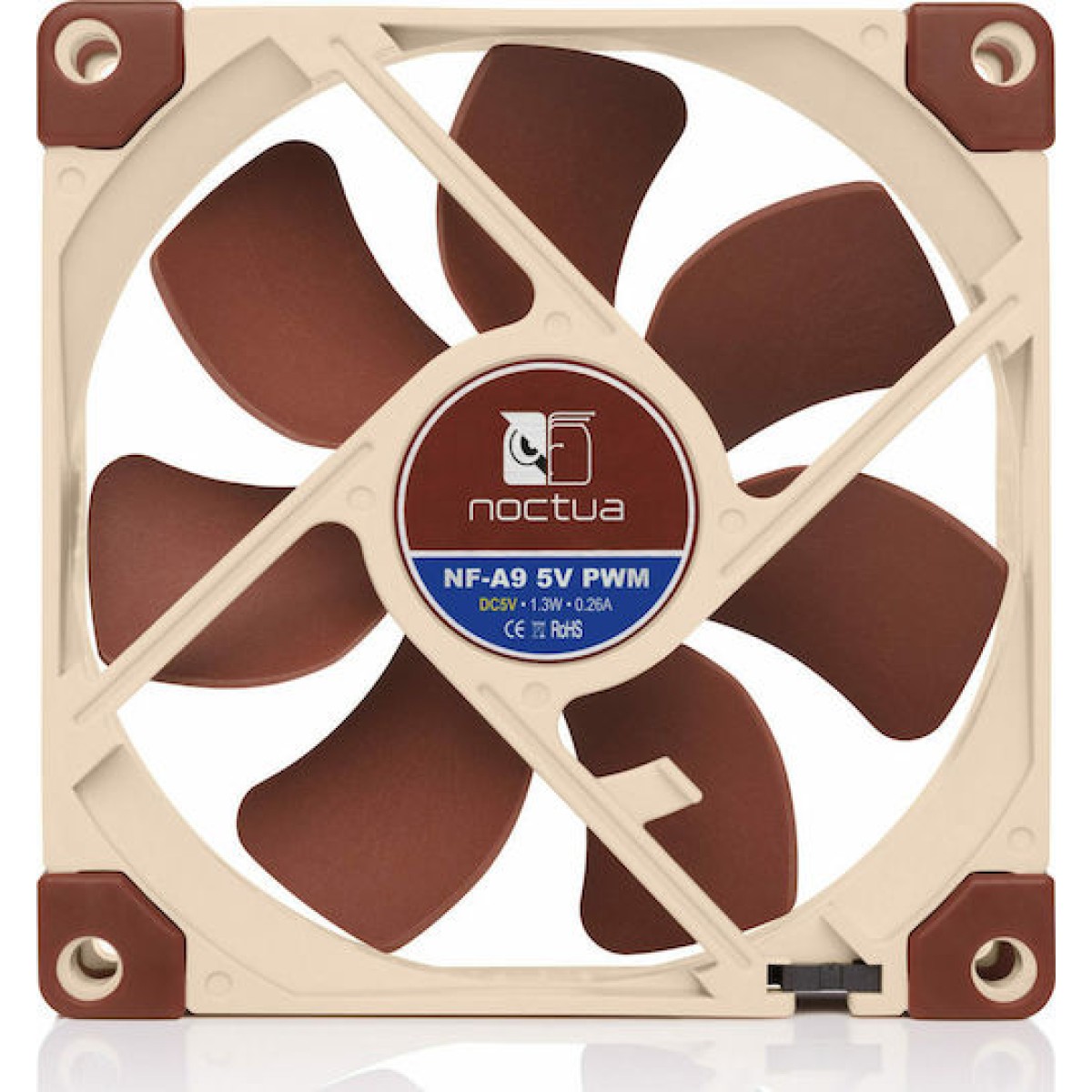 Noctua NF-A9 5V Case Fan 92mm με Σύνδεση 4-Pin PWM Καφέ