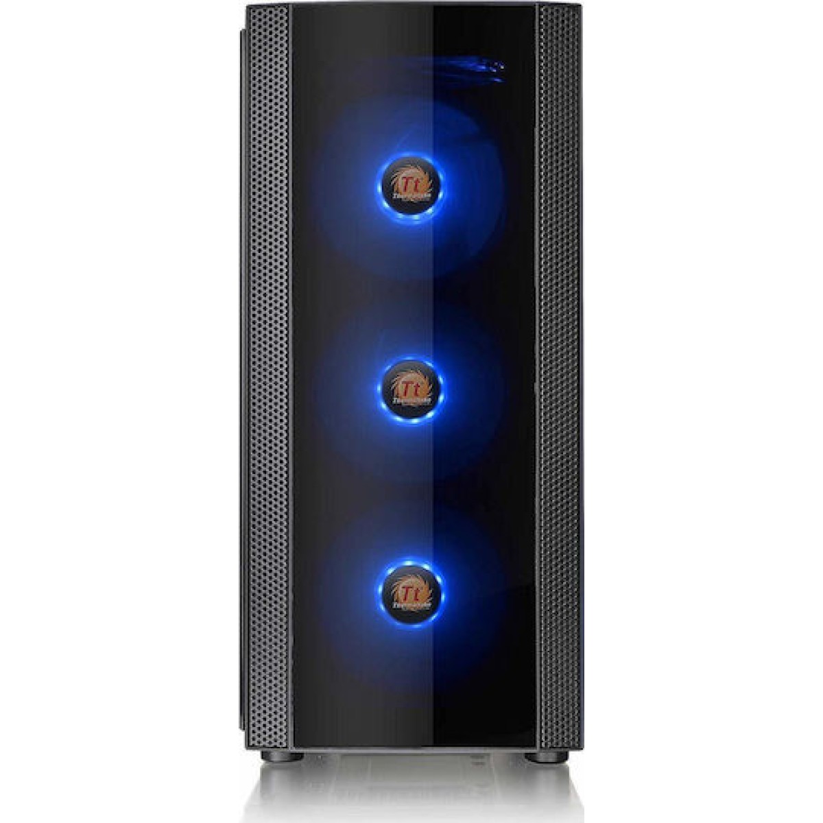 Thermaltake Versa J25 Tempered Glass RGB Edition Gaming Midi Tower Κουτί Υπολογιστή με Πλαϊνό Παράθυρο Μαύρο