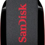 Sandisk Cruzer Blade 16GB USB 2.0 Stick Μαύρο