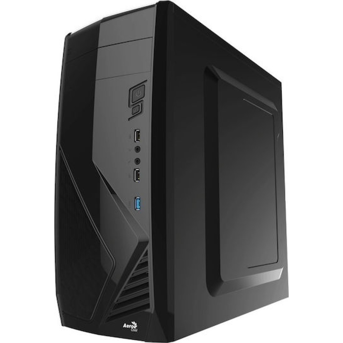 Aerocool CS-1102 Midi Tower Κουτί Υπολογιστή Μαύρο
