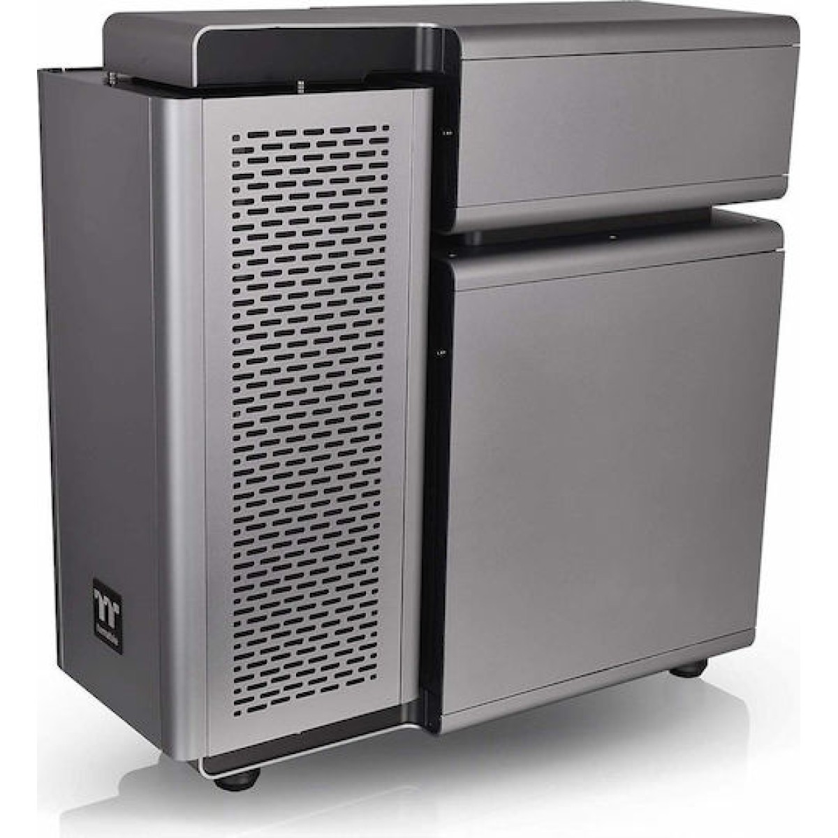 Thermaltake Level 20 TG Gaming Full Tower Κουτί Υπολογιστή με Πλαϊνό Παράθυρο και RGB Φωτισμό Μαύρο