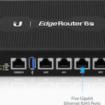 Ubiquiti EdgeRouter 6P Router με 5 Θύρες Gigabit Ethernet