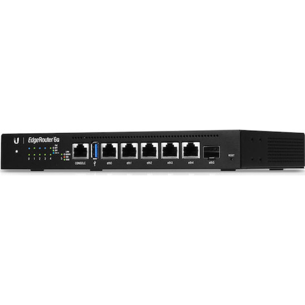 Ubiquiti EdgeRouter 6P Router με 5 Θύρες Gigabit Ethernet