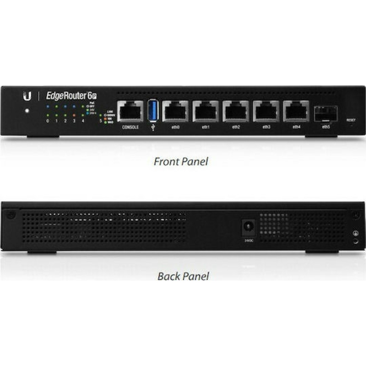 Ubiquiti EdgeRouter 6P Router με 5 Θύρες Gigabit Ethernet