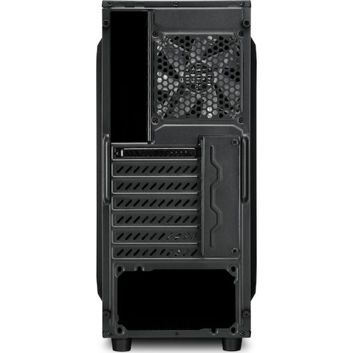Sharkoon VG6-W RGB Gaming Midi Tower Κουτί Υπολογιστή με Πλαϊνό Παράθυρο Μαύρο