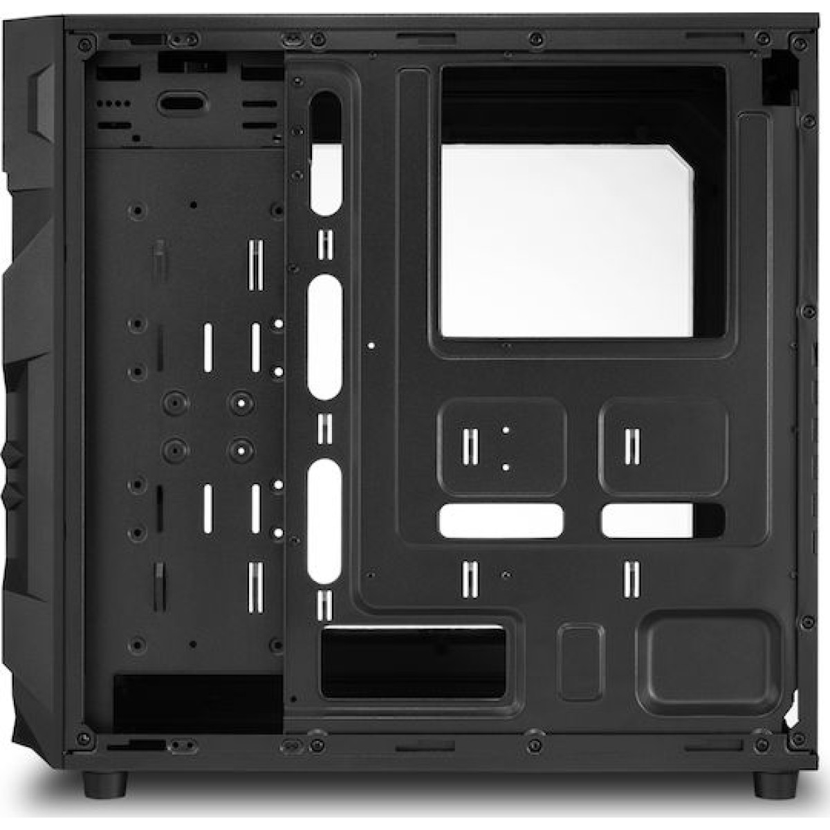 Sharkoon VG7-W RGB Gaming Midi Tower Κουτί Υπολογιστή με Πλαϊνό Παράθυρο Μαύρο