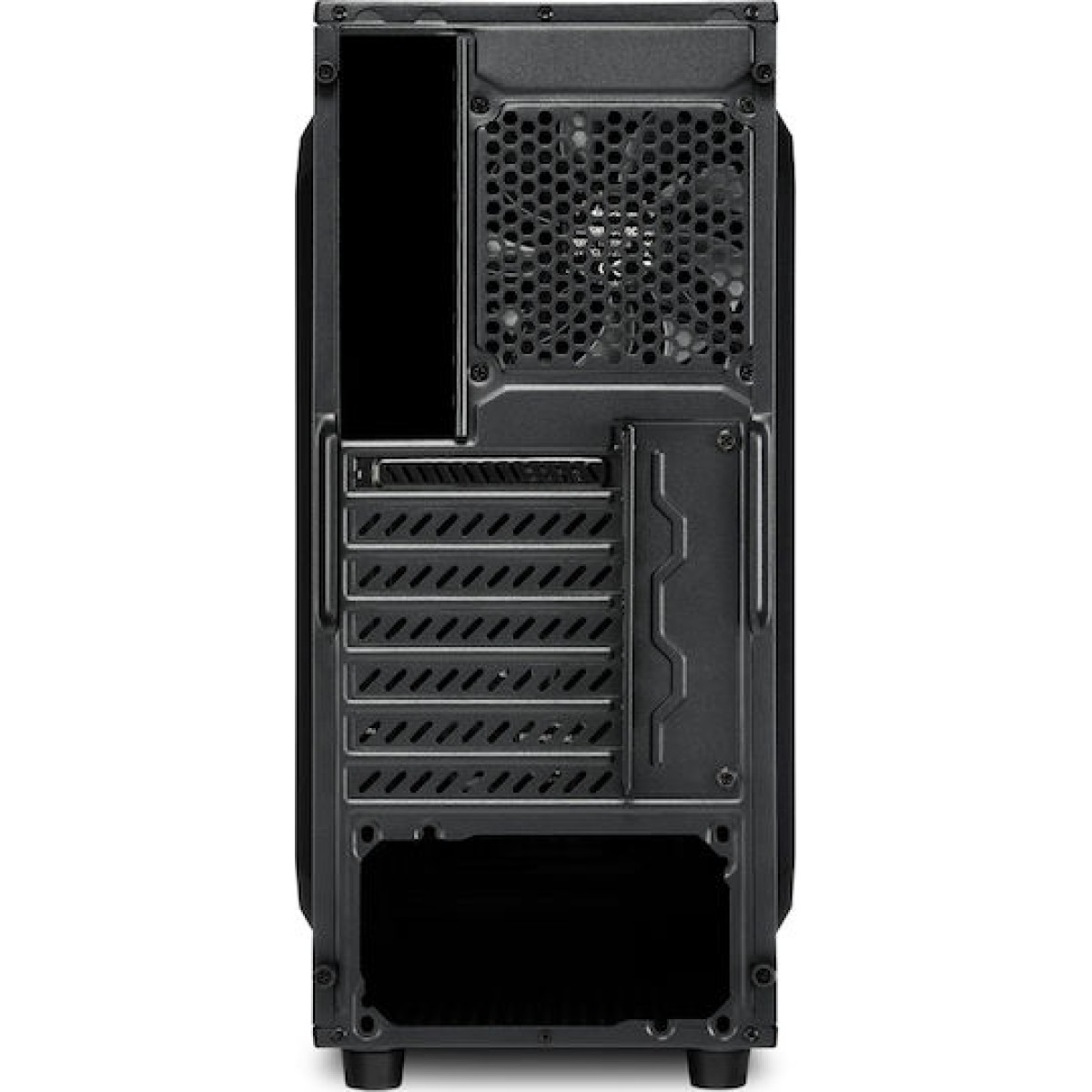 Sharkoon VG7-W RGB Gaming Midi Tower Κουτί Υπολογιστή με Πλαϊνό Παράθυρο Μαύρο