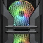 Sharkoon VG7-W RGB Gaming Midi Tower Κουτί Υπολογιστή με Πλαϊνό Παράθυρο Μαύρο