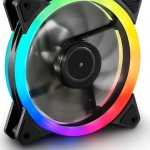 Sharkoon Shark Blades RGB Case Fan 120mm με Σύνδεση 3-Pin