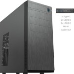Chieftec HC-10B-OP Midi Tower Κουτί Υπολογιστή Μαύρο