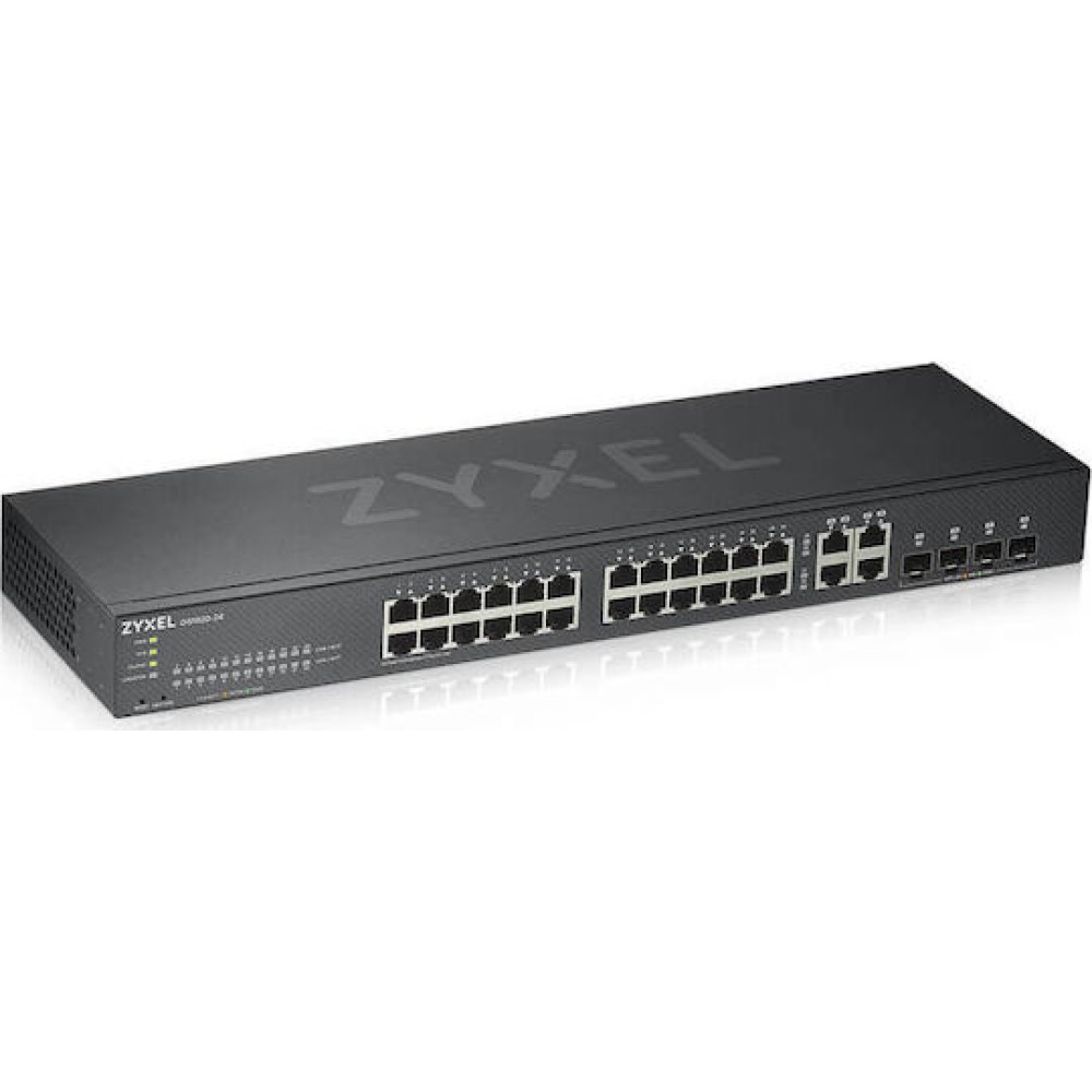 Zyxel GS1920-24V2 Managed L2 Switch με 24 Θύρες Gigabit (1Gbps) Ethernet και 28 SFP Θύρες