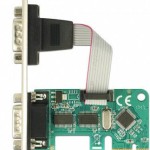 DeLock Κάρτα PCIe σε 2 θύρες RS232 DB9 Serial