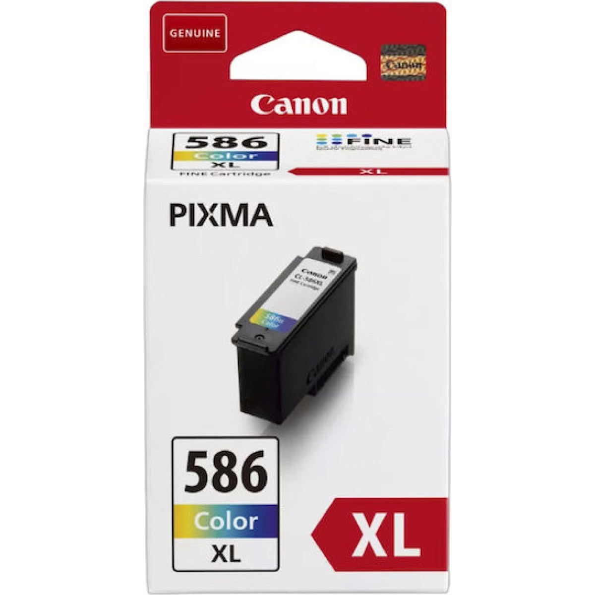 Canon CL-586XL Γνήσιο Μελάνι Εκτυπωτή InkJet Πολλαπλό (Color) (6226C001)