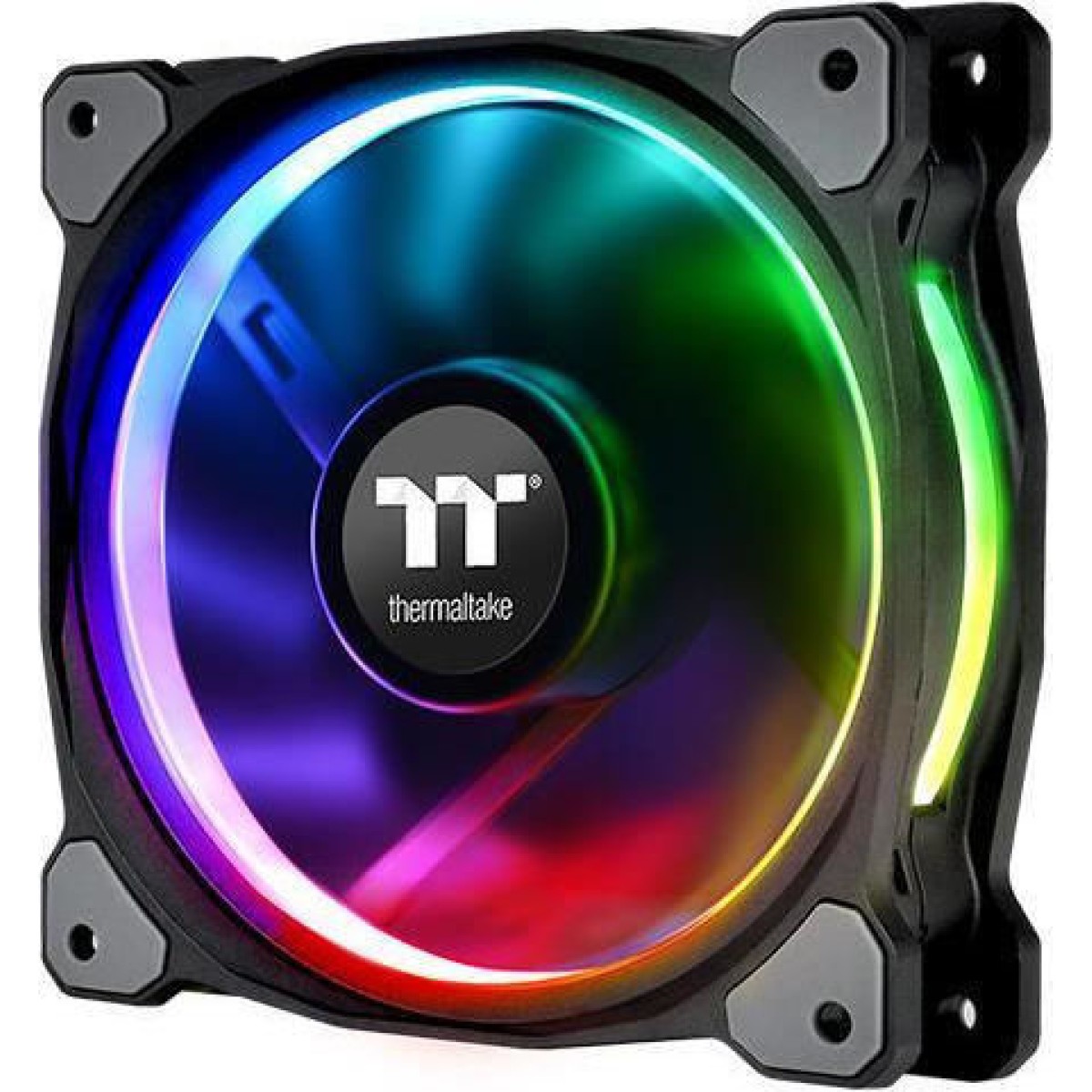 Thermaltake Riing Plus 12 RGB Radiator Fan Lumi Plus TT Premium Case Fan 120mm με Σύνδεση 4-Pin PWM 3τμχ